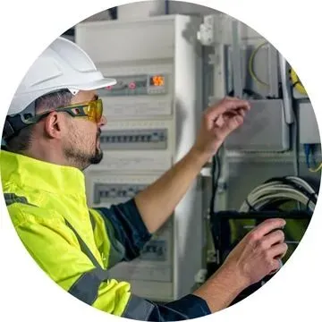 Serviços elétricos comerciais realizados em atendimento 24h